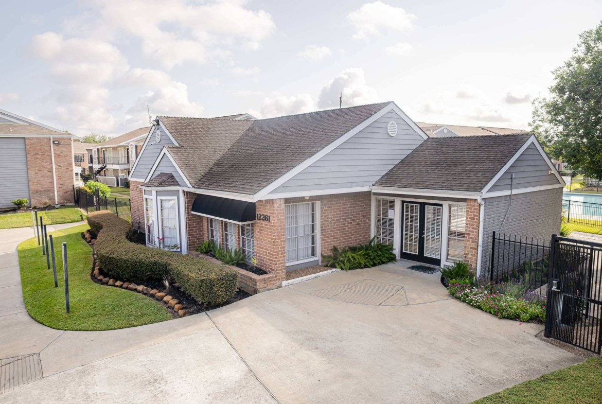Westbury Reserve — exterior and leasing office