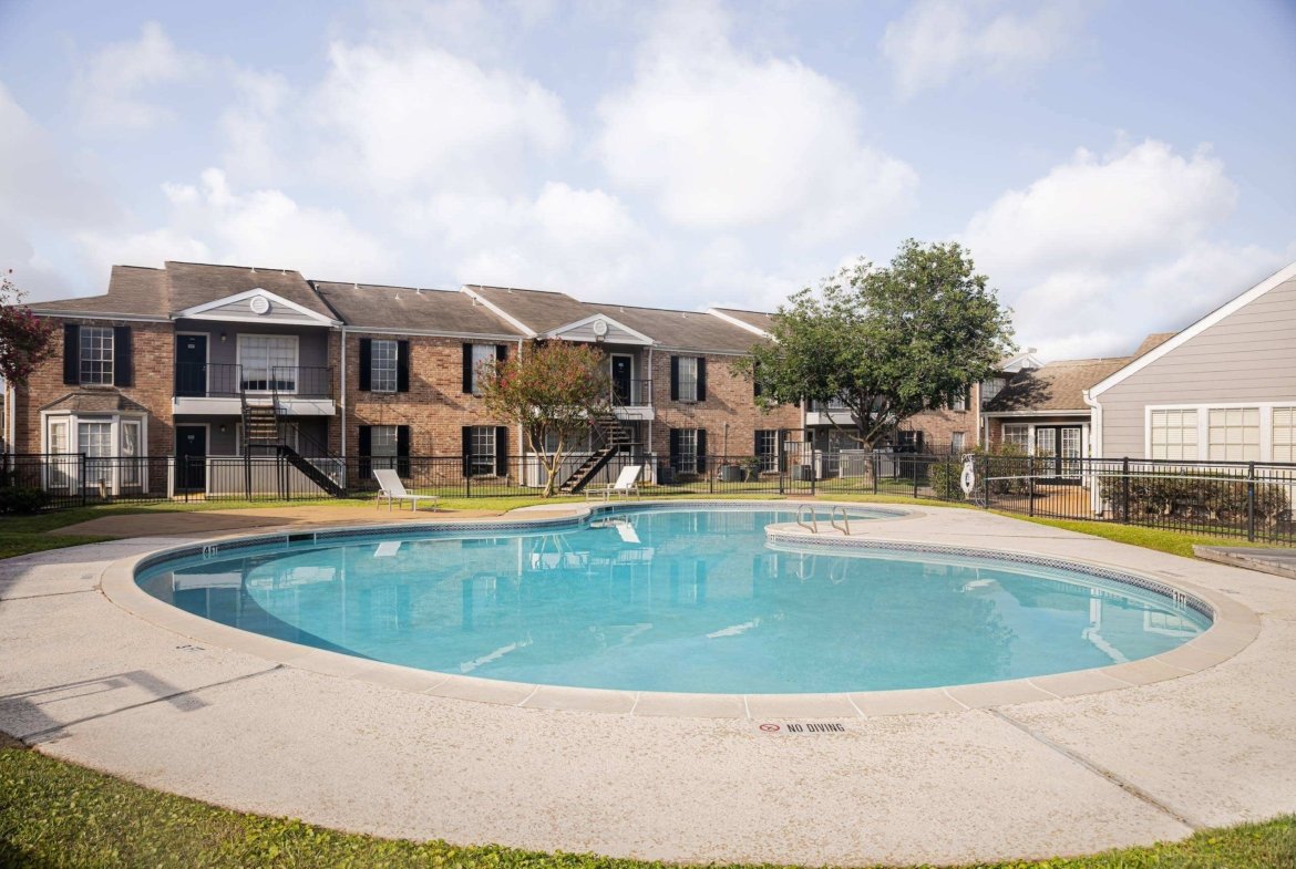 Westbury Reserve — pool and surrounding buildings